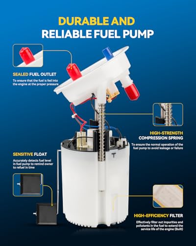 Image of PHILTOP Electric Fuel Pump Assembly FG0917, P76486M, SP5009M | Fit for 2007-2011 BMW 335i, 2012-2013 335i, 2013-2015 X1, 2007-2013328i, 2006 325i /325xi /330i /330xi, 2009-2013 328i xDrive