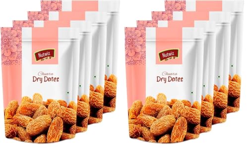 Image of Nutwiz Nuts And Seeds (Yellow Dry Dates /Chuara, 1000 Gm (Pack of 2)