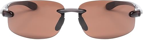 Miniatura 2 de Suncloud Optics Excursion - Gafas de sol polarizadas (montura de tortuga, lente polarizada marrón)