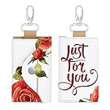 Llavero de piel nacida de lujo, cuero y artesanía clásica hecha a mano. Funda para llavero. Es una forma "inteligente" de llevar.