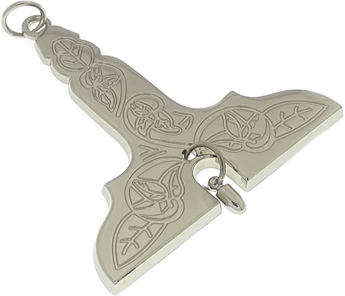 DEURA Masonic Senior Warden Silver Plated Blue Lodge Officer Collar Jewel 2.75