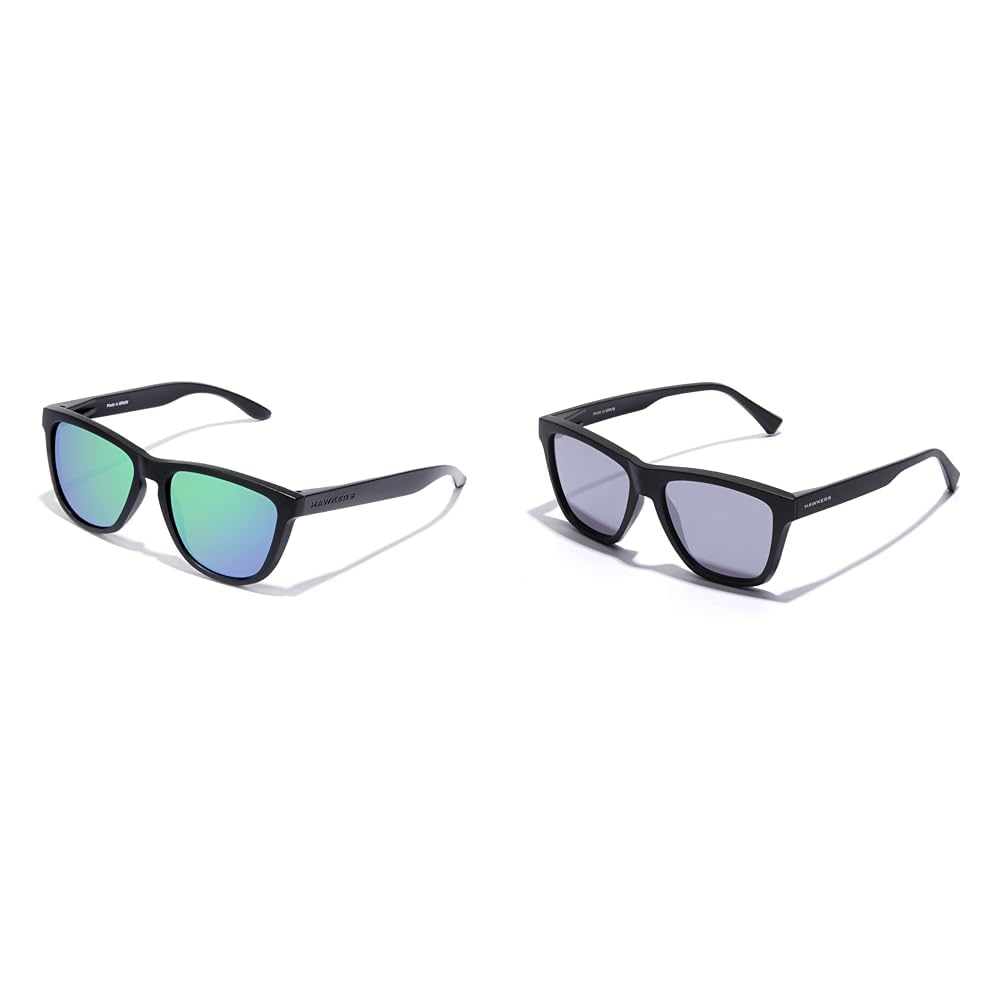 HAWKERS ONE POLARIZED, Gafas de sol, Hombre Raw/Verde Polarizado, Talla única LS