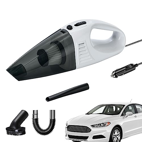 KERALI Aspiradora de mano para coche, pequeño limpiador inalámbrico recargable para el hogar, herramientas de limpieza en seco y húmedo aplicables para interiores de automóviles, armarios, asientos de