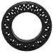 Solid Tire Electric Scooter Tires, 6.5 in ID Thick Rubber Electric Scooter Tire Replacement, Explosion Proof Honeycomb Tire for Ninebot G30 Front or Rear Replacement Solid Tire