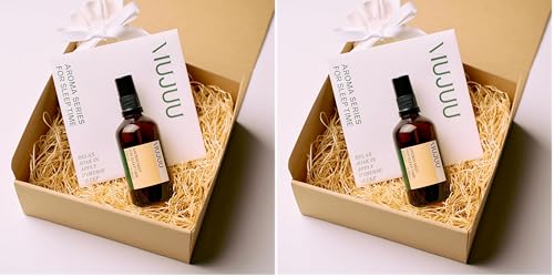 MUJUU AROMA MIST（ムジュウ アロマミスト）100mL 【ギフトBOX入り】ピローミスト 眠り専門ブランド 天然由来 睡眠 ベルガモット ゼラニウム フランキンセンス 女性 男性 メンズ (× 2)の商品画像（Amazon）