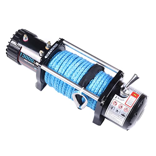 Winche eléctrico 13000lbs 12V cuerda sintética SCITOO