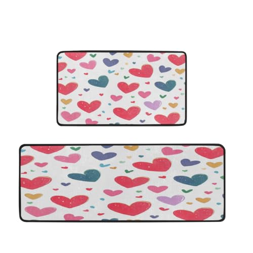 Tapetes de cocina antideslizantes Mexpekil de espuma viscoelástica para fregadero, 2 piezas 2