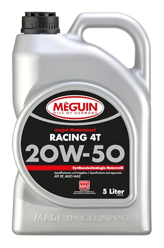Meguin megol Motorenöl Racing 4T SAE 20W-50 | 5L | Motoröle | Art.-Nr.: 33157