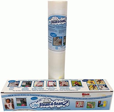 The Warm Company Steam A Seam 2 Lite Fusible Web 24" Wide 3 Yard Roll Packed in Kraft Tube