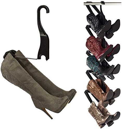 Boot Butler Boot Storage Rack As Seen On Rachael Ray Clean Up Your Closet Floor With Hanging Boot Storage Easy To Assemble & Built To Last 5Pair Hanger Organizer & Shapertree
