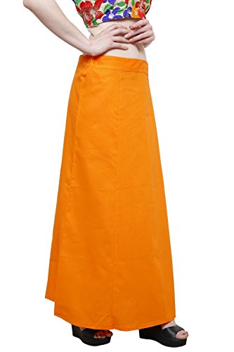 Image of Pistaa's combo of Women's Cotton Best Plain Solid Indian Readymade Inskirt Saree petticoats