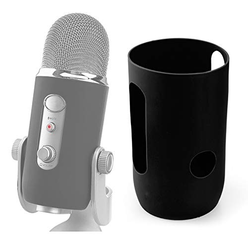 Youshares Blue Yeti Protector - Full Protection Silicon Cover For Yeti & Yeti Pro Microphone (Blackout) #TOP2