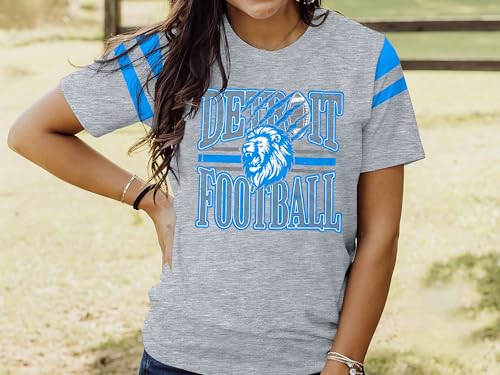 Football Shirt Women Game Day Shirts Football Team Fans Tee Sports Jersey Tops4