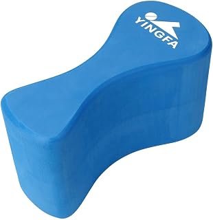 KIKAPA Pull Buoy - Flotador para piernas de entrenamiento para natación para adultos y jóvenes en la piscina y la parte superior del cuerpo EVA, color azul