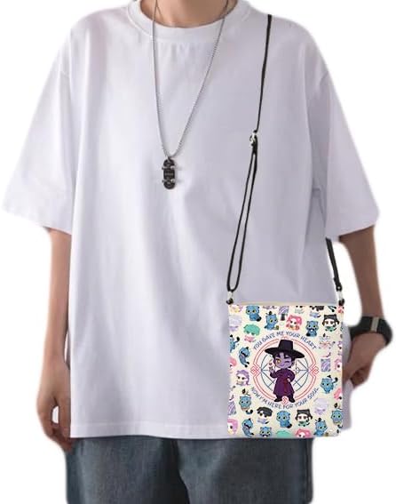 CMNIM Cartoon Korean Pop Inspired Gifts K-Pop Crossbody Bag Anime Lovers Gift Korean Fan Gifts Tiger Crossbody Purse - Image 2