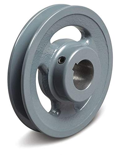 BK45-5/8 Fixed Bore V-Belt Pulley, Type 5/8 Finished Shaft, 4.25 Outside Diameter, 1 Belt Groove