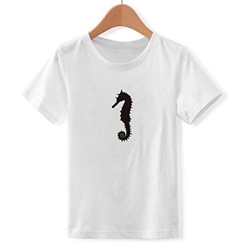 Vie marine t-shirt blanc garçon pour les sorties à la plage