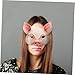 IMIKEYA Half Face Animal Mask Pig Pig Mask for Party Festival Pink Cosplay Fancy Ball