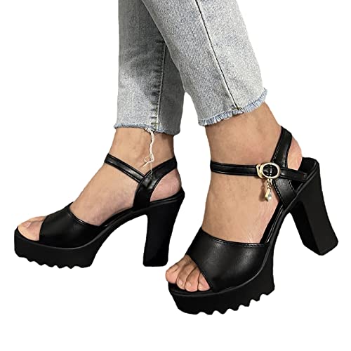 Slingback chaussures soirée avec semelle souple grand confort - 7