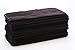 CARTMAN 14 x 14 Inch, 30 Pack, 280GSM Microfiber Cleaning Cloths, Non-Abrasive, Reusable and Washable, All Purpose Cleaning Towels for Household, Car Washing, Drying & Auto Detailing, Black