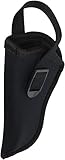 Uncle Mike's Black Kodra Nylon Sidekick Hip Holster (Size 5, Left-Hand)