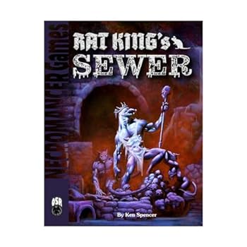 Paperback Frog God Games Rat King's Sewer (OSR) Book