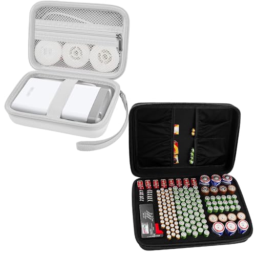 Comecase Hard Battery Organizer Storage Box Case Nelko P21/