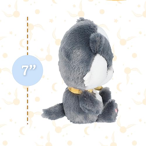 Image of Kids Preferred Harry Potter Hufflepuff Badger Plush Stuffed Animal with Yellow Stripped Scarf Hogwarts House Collectible for Babies, Toddlers, and Kids 6 Inches