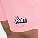 Barbie Ken Mens Swim Shorts | Ken Doll Mens Swimming Trunks | Official Merchandise | Pink | Large