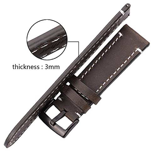 Sangle de montre interchangeable rétro de 18mm à 24mm pour raviver votre montre - 2
