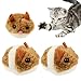 Otbushit 3PCS Moving Mouse Cat Toy Pull String Interactive Toy Mice for Cats Funny Dog Toys Plush to Keep Them Busy