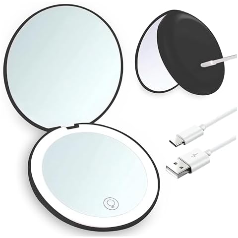 Giazee Lighted Compact Mirror Cover