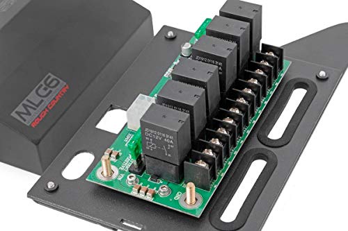 Rough Country 6 Button Multiple Light Controller for 97-06 Jeep TJ/LJ - 70956 , Black - image 7