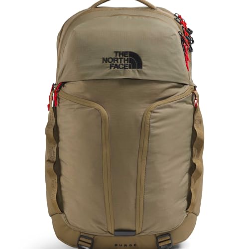 Image of THE NORTH FACE Surge Commuter Laptop Backpack | Daypack With Water Repellent Finish, 16 inch Laptop Sleeve, Reflective Details