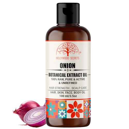 Image of Organic Pure Onion Oil Hair Growth Anti-Hair Fall Beard Growth100 ml
