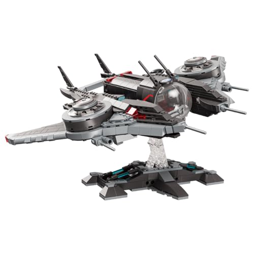 BDYDT MOC Spaceship Set TIE Fighter Building Blocks Set(1001PCS)-Building Set Model Toys Gifts for Kid and Adult,Interesting Gifts for Spaceship and Warship Enthusiasts