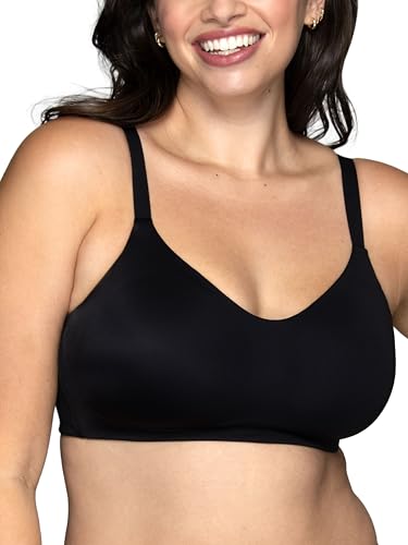 Image of Vanity Fair Women's Beauty Back Smoothing Simple Sizing Wireless Bra, 4-Way Stretch Fabric, Sizes S-3XL