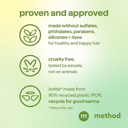 Method Color Protect Conditioner, Mindful Matcha – Safe for Color-Treated Hair, Protects from Environmental Stressors, with Strengthening Peptide – Paraben Free, Cruelty Free – 13.5 oz (Pack of 12) - Image 7