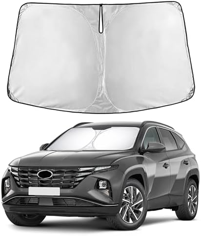EcoNour Windshield Sunshade Compatible for Hyundai Tucson 2022-20...