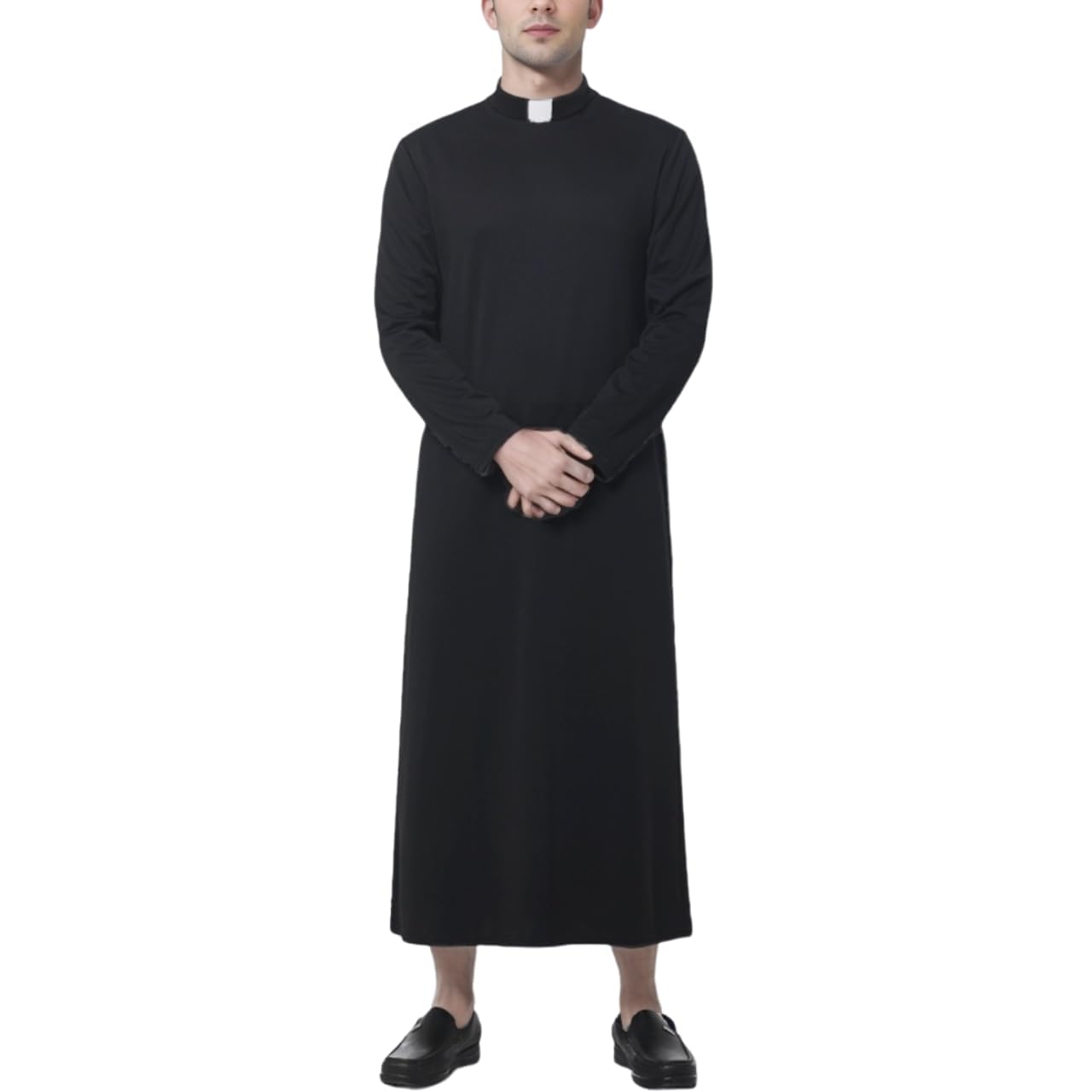 Amazon.co.jp: [ANDHOM] 神父牧師 司祭司教 ローブ 法衣 カソック 祭服
