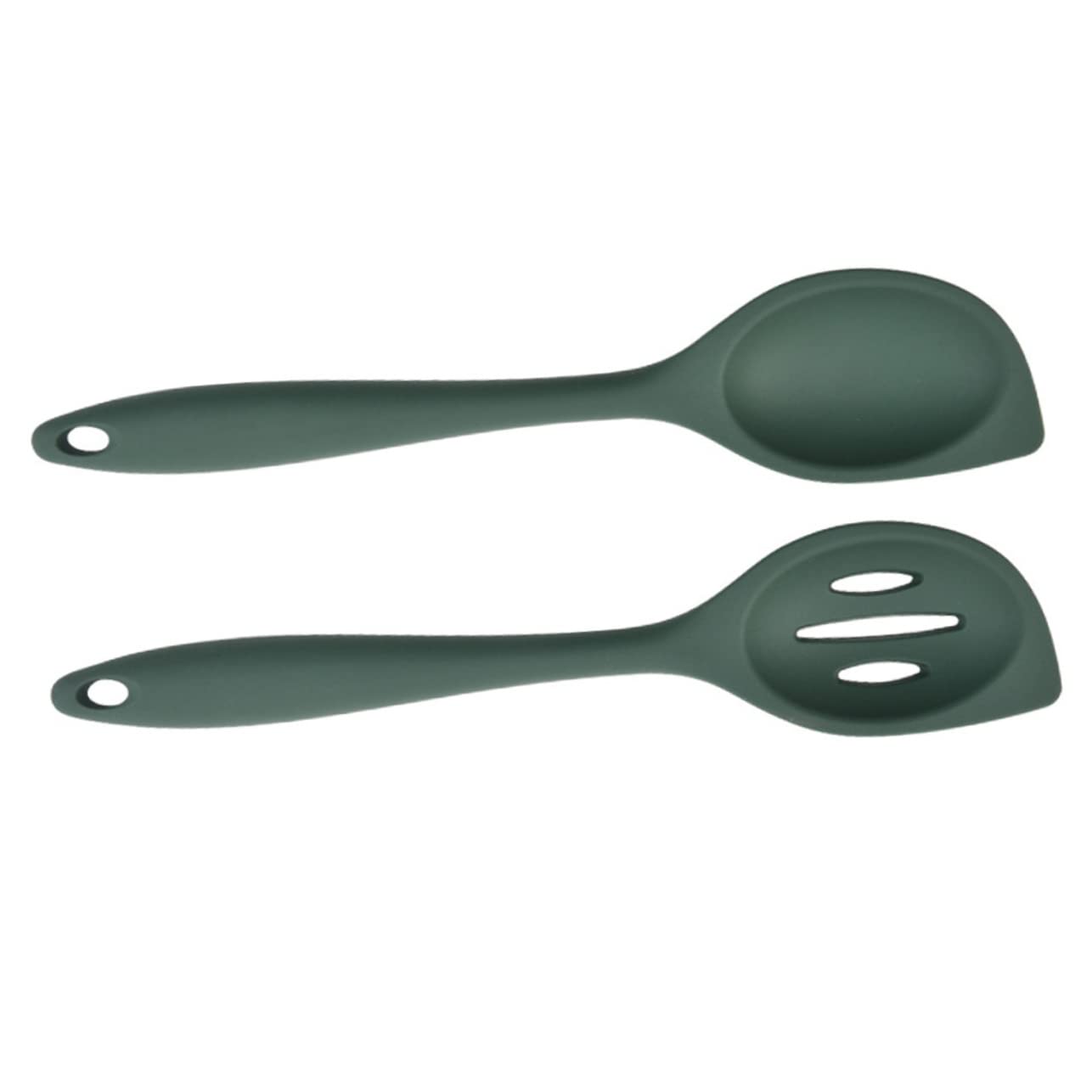 1 Set Silicone Spoon Soup Spoon Silicone Tableware Filter Strainer Nonstick Rice Spoon Simple Rice Spoon Silicone Colanders Cooking Colanders Medium Tablespoon Skimmer