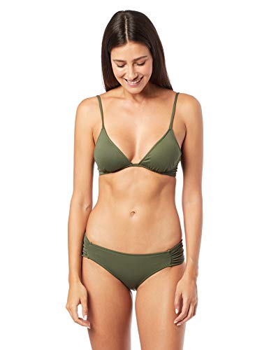 Calça Franzida Comfort Essential, Salinas, Verde Militar, M