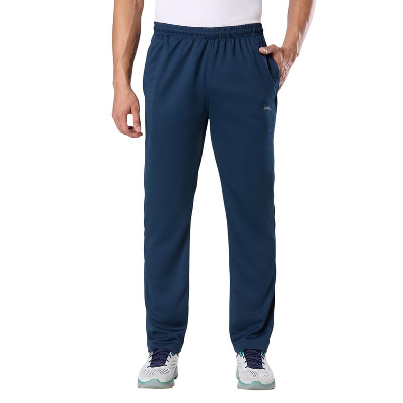 Black Panther Active Fit Men's Track Pants | Polyester Mid Rise Regular Fit Track Pants for Men | Casual Trousers | Gym Trackpants | Activewear Sports Lowers for Man (200572 LDX)-picture-26
