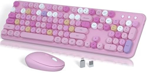MOFII Purple Full Size Wireless Keyboard And Mouse Combo - MOFii - View #10