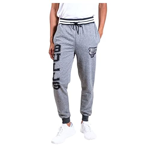 Ultra Game NBA Men's Soft Fleece Active Jogger Sweatpants