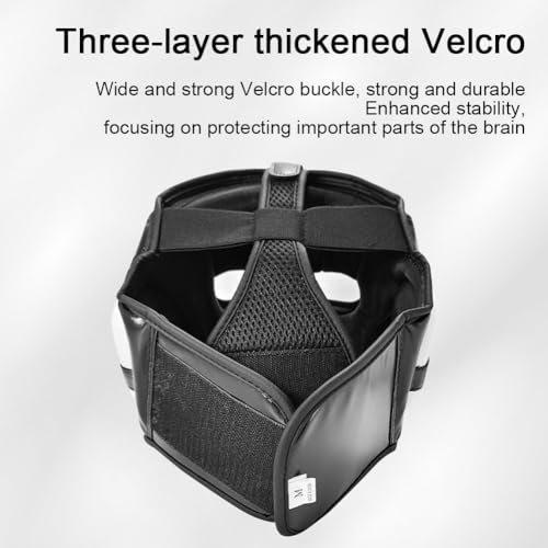 Casque de boxe avec protection faciale amovible pour éviter les blessures au sparring et MMA