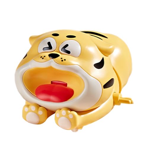 Juguete de Cuerda de Animales en Forma de Tigre, Juguete de Viento de Animales para niños pequeños, Movimiento de promoción temprana para bebés, niños pequeños, niñas, habitación Infantil, Sala de