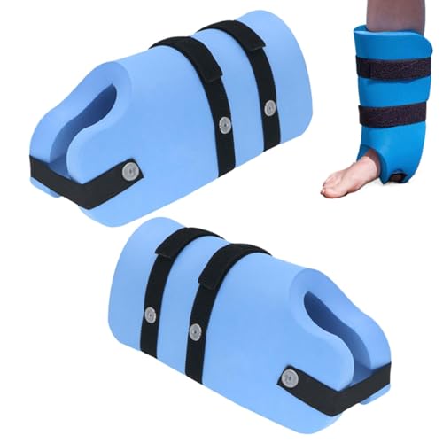 Foam Swim Aquatic Cuffs - Adjustable Foam Swim Cuffs | Water Aerobics Float Ring | Adjustable Swim Cuff | Water Ankle Weights for Pool Exercise Workout Set Fitness Exercise Set for Kids & Adult