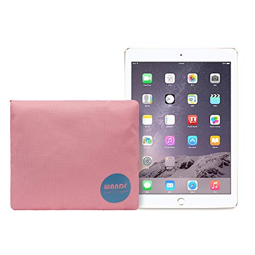 Wandf Foldable Travel Duffel Bag Luggage Sports Gym Water Resistant Nylon (Coral Pink)