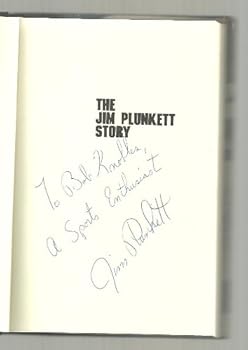 Hardcover The Jim Plunkett Story: The Saga of a Man Who Came Back Book